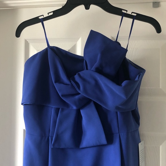 Strapless knot-detail cocktail dress - Picture 9 of 12